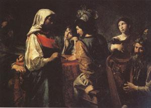 VALENTIN DE BOULOGNE The Fortune Teller (mk05)